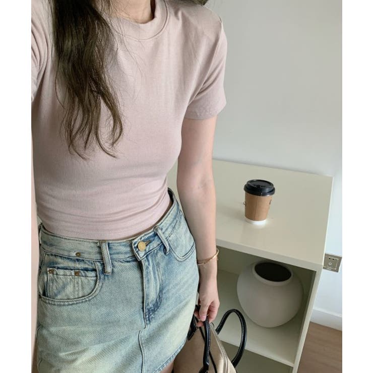 バックホールシャーリング半袖Tシャツ | by muni:r | 詳細画像23 