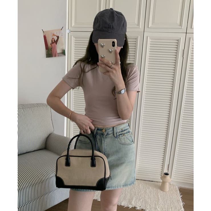 バックホールシャーリング半袖Tシャツ | by muni:r | 詳細画像27 