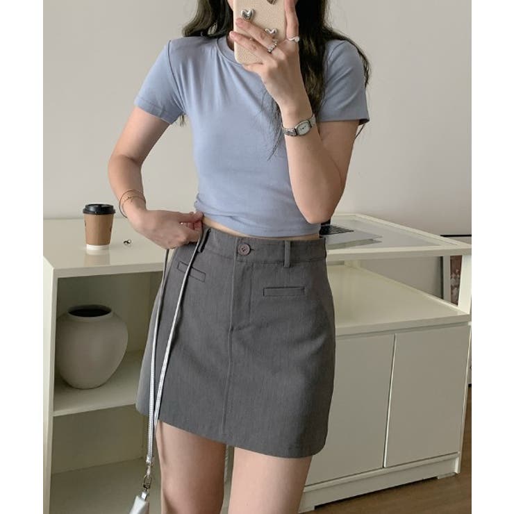 バックホールシャーリング半袖Tシャツ | by muni:r | 詳細画像29 