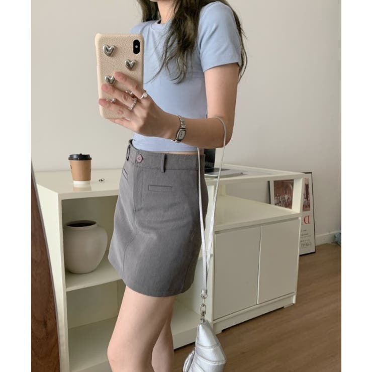 バックホールシャーリング半袖Tシャツ | by muni:r | 詳細画像30 