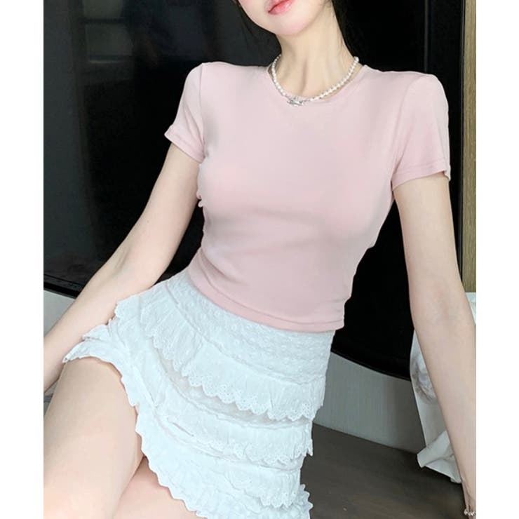 バックホールシャーリング半袖Tシャツ | by muni:r | 詳細画像8 