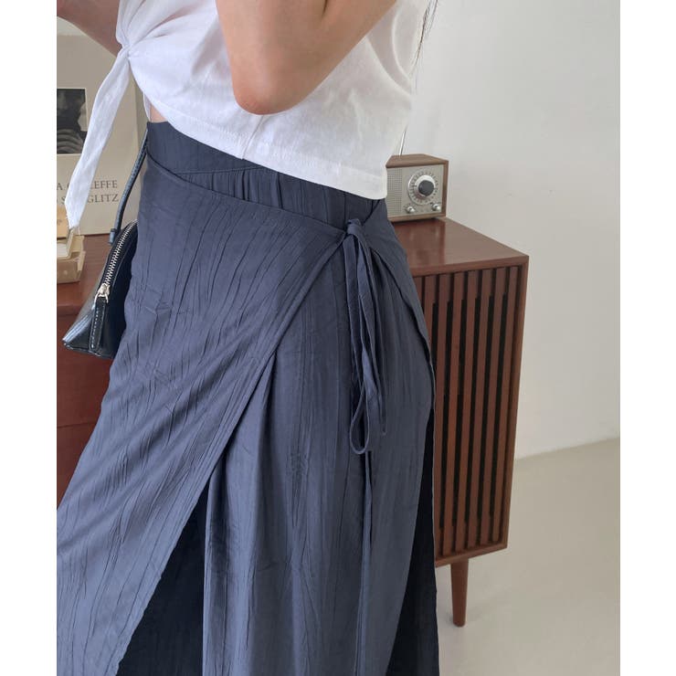 レイヤードラップスカートパンツ | by muni:r | 詳細画像11 