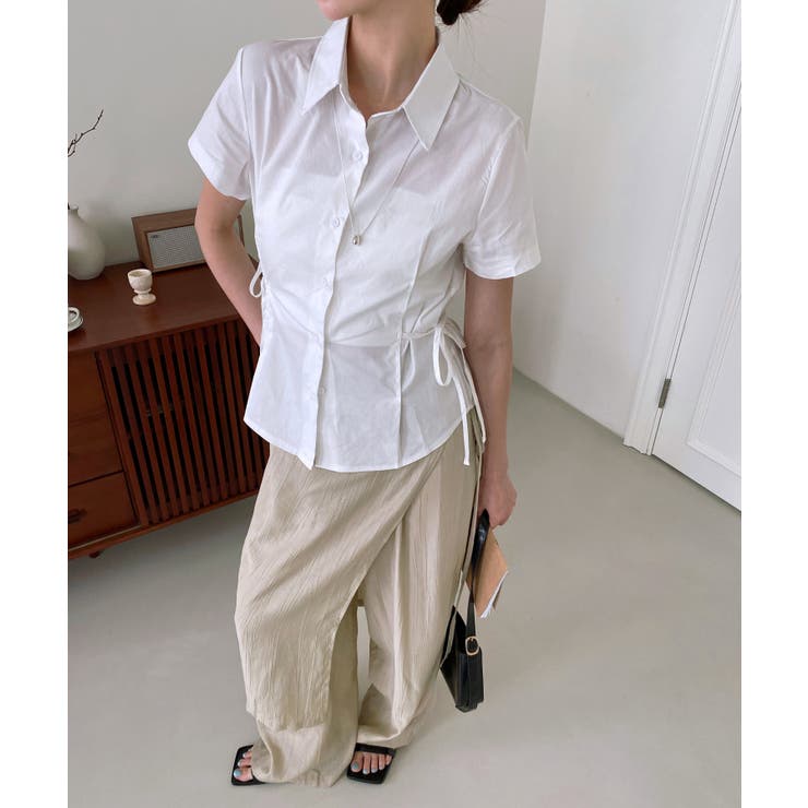 レイヤードラップスカートパンツ | by muni:r | 詳細画像33 