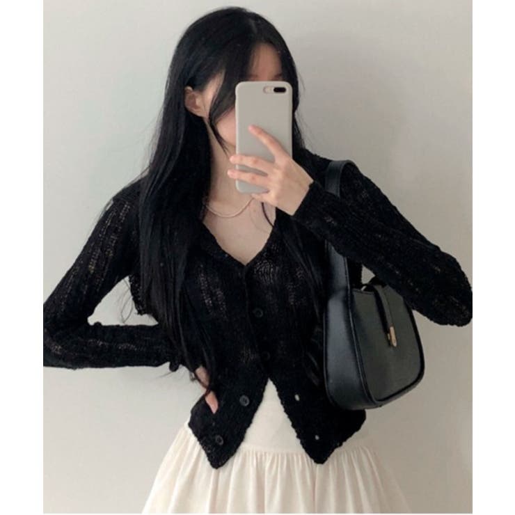 ヴィンテージセーラーカラーニットカーディガン | by muni:r | 詳細画像10 