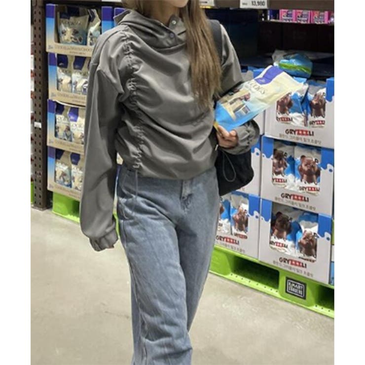 スナップストリングシャーリングフード | by muni:r | 詳細画像11 