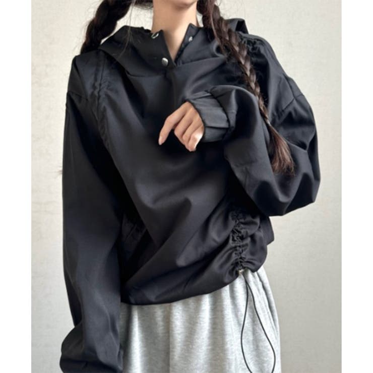 スナップストリングシャーリングフード | by muni:r | 詳細画像17 