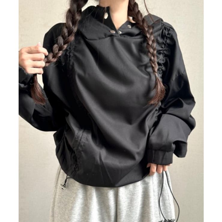 スナップストリングシャーリングフード | by muni:r | 詳細画像18 