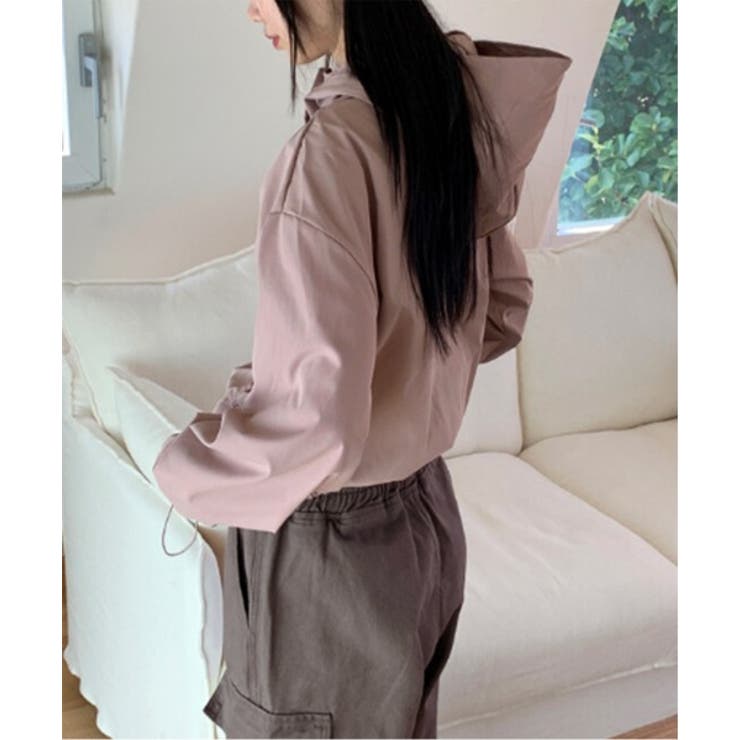 スナップストリングシャーリングフード | by muni:r | 詳細画像4 