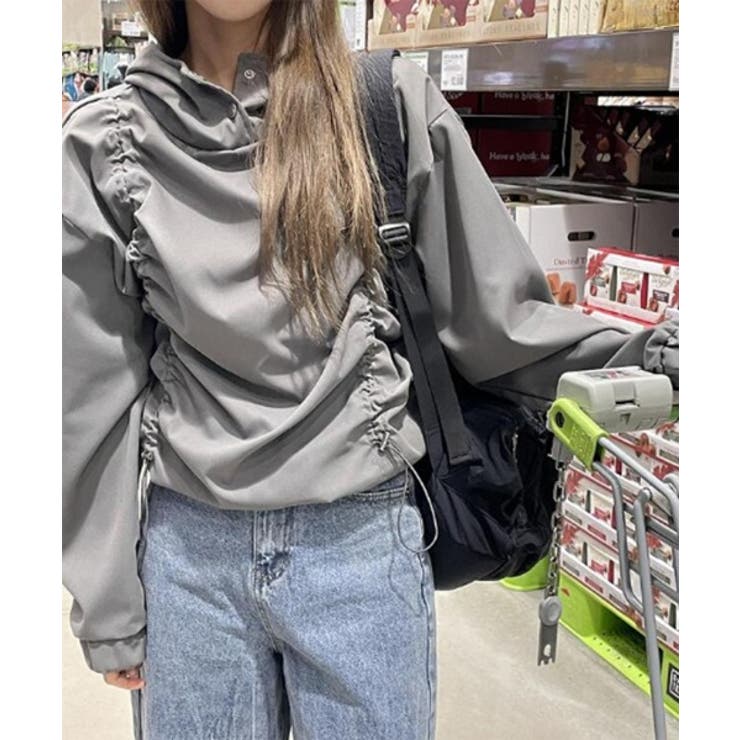 スナップストリングシャーリングフード | by muni:r | 詳細画像8 