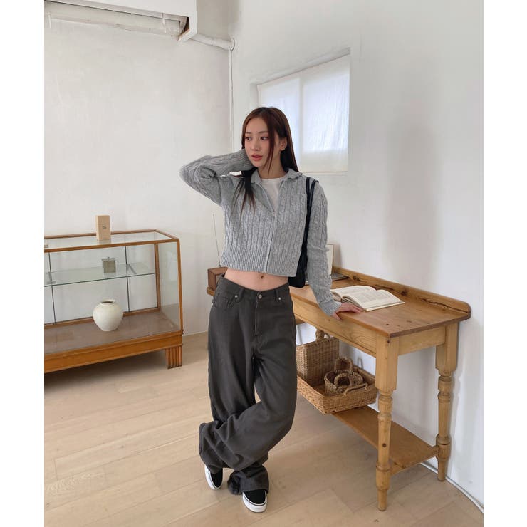 ロングワイドカーペンターポケットパンツ | by muni:r | 詳細画像15 