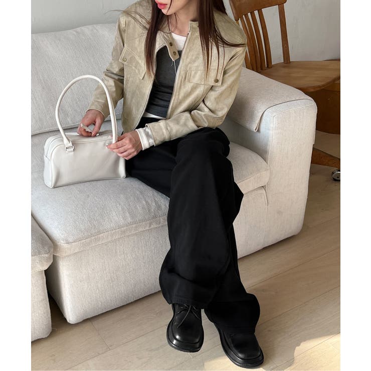 ロングワイドカーペンターポケットパンツ | by muni:r | 詳細画像24 