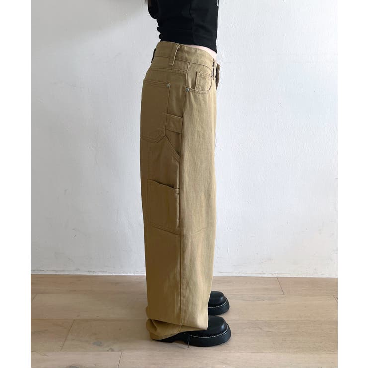 ロングワイドカーペンターポケットパンツ | by muni:r | 詳細画像29 