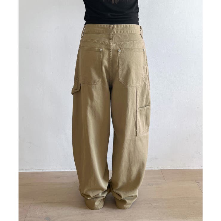 ロングワイドカーペンターポケットパンツ | by muni:r | 詳細画像30 