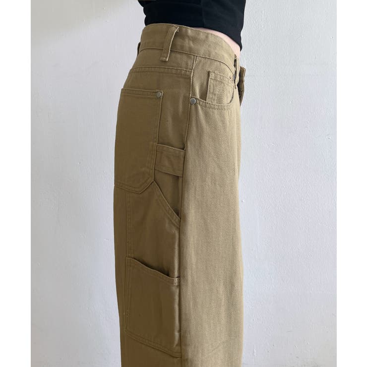 ロングワイドカーペンターポケットパンツ | by muni:r | 詳細画像31 