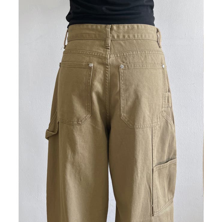 ロングワイドカーペンターポケットパンツ | by muni:r | 詳細画像32 