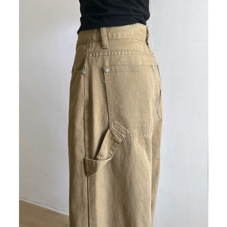 ロングワイドカーペンターポケットパンツ | by muni:r | 詳細画像33 