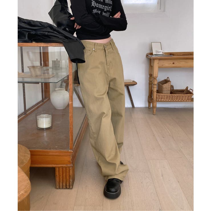 ロングワイドカーペンターポケットパンツ | by muni:r | 詳細画像5 