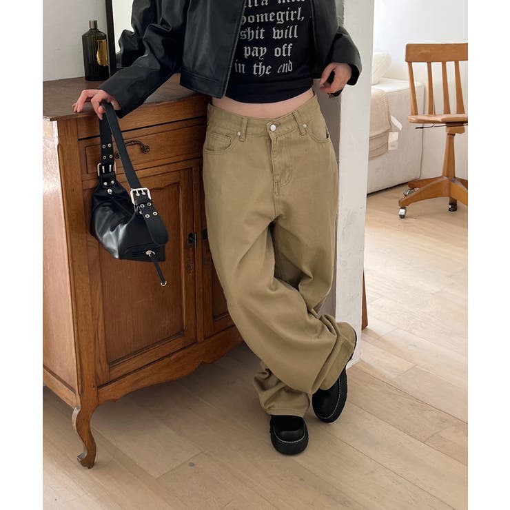 ロングワイドカーペンターポケットパンツ | by muni:r | 詳細画像9 