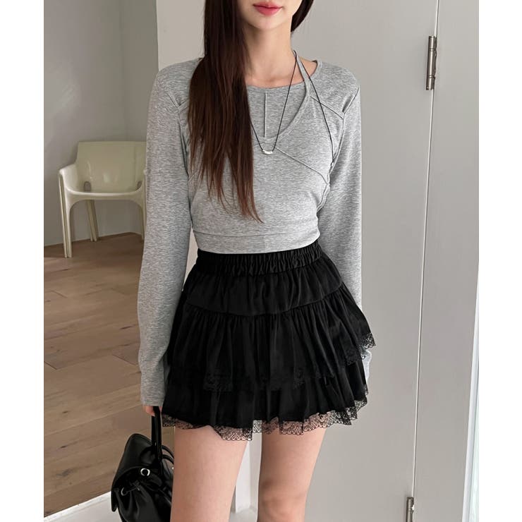 ラブリーレースティアードスカート | by muni:r | 詳細画像16 