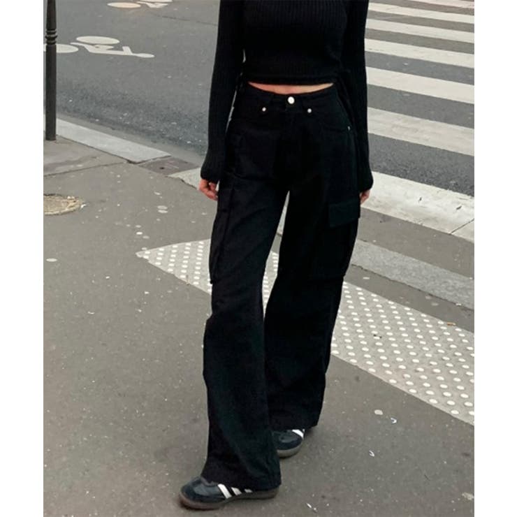 ディテールカーゴポケットワイドパンツ | by muni:r | 詳細画像17 