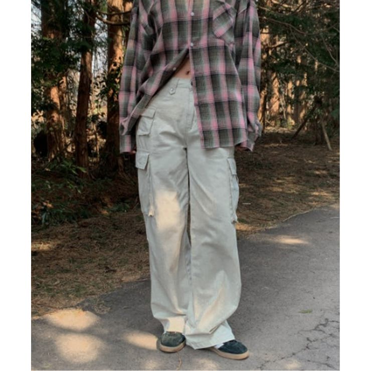 ディテールカーゴポケットワイドパンツ | by muni:r | 詳細画像9 