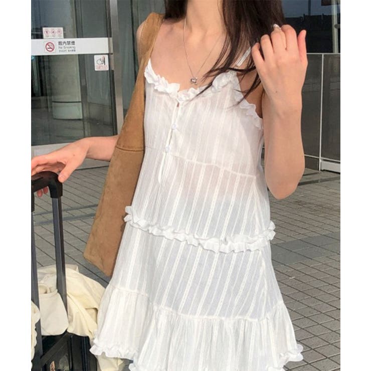 フリルビスチェワンピース | by muni:r | 詳細画像10 