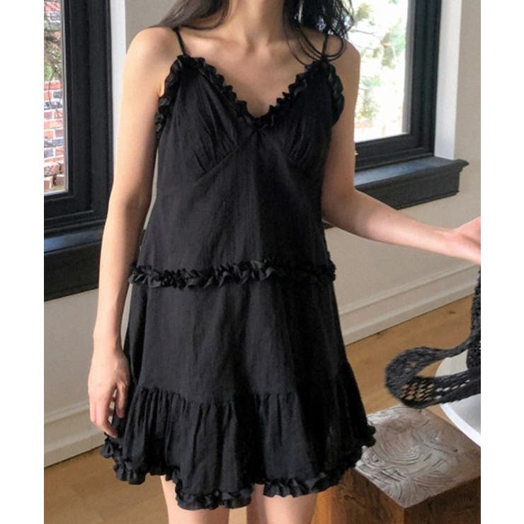 フリルビスチェワンピース | by muni:r | 詳細画像11 