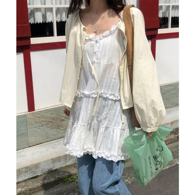 フリルビスチェワンピース | by muni:r | 詳細画像2 