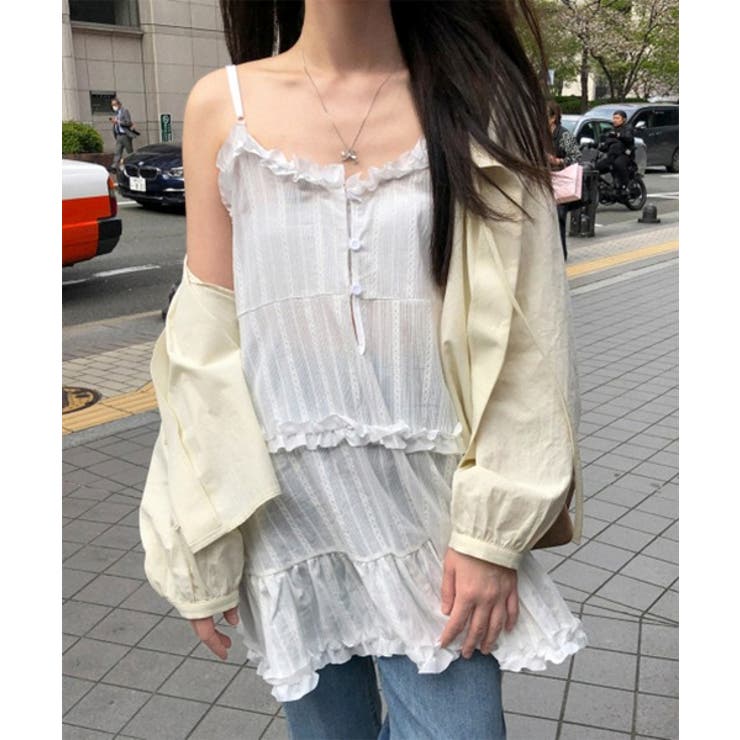 フリルビスチェワンピース | by muni:r | 詳細画像7 