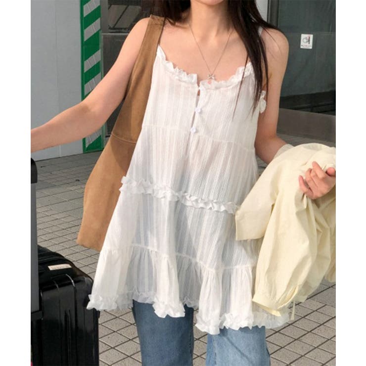 フリルビスチェワンピース | by muni:r | 詳細画像8 