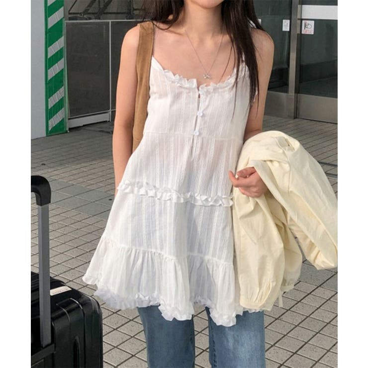 フリルビスチェワンピース | by muni:r | 詳細画像9 