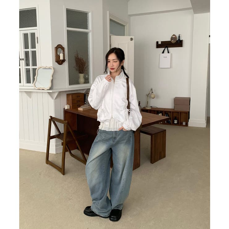 サイド切開バルーンデニム/2025 SS COLLECTION[品番