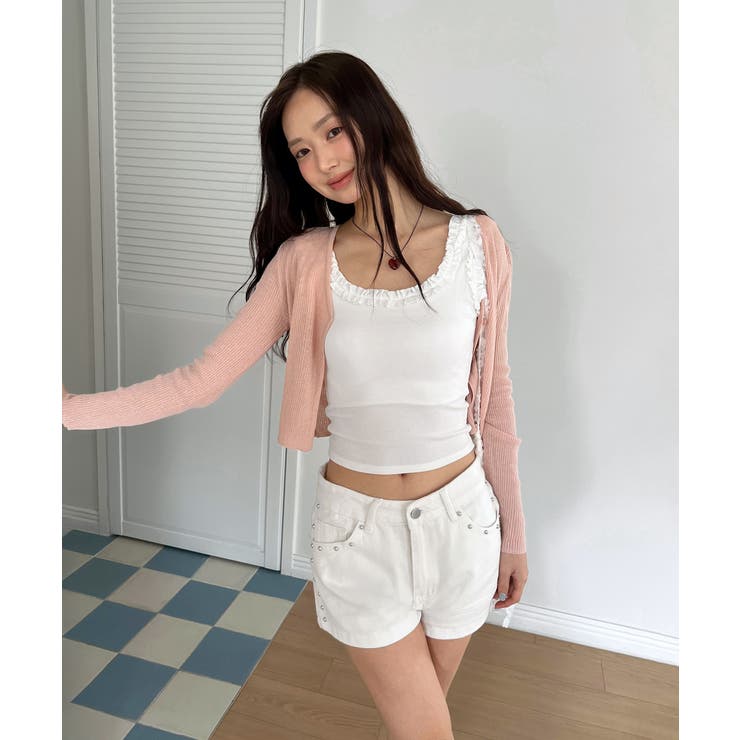 スタッズショートパンツ | by muni:r | 詳細画像18 