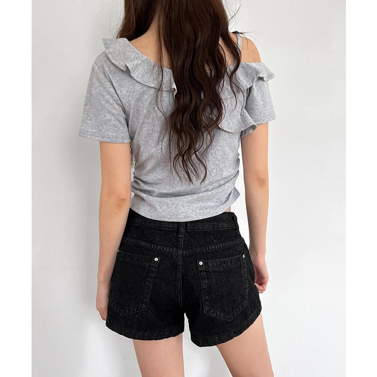 スタッズショートパンツ | by muni:r | 詳細画像5 