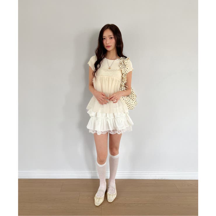 ラブリーレースカンカンスカート/2025 SS COLLECTION[品番