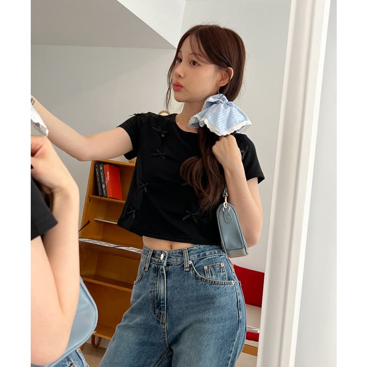 プチリボンデイリーTシャツ | by muni:r | 詳細画像18 