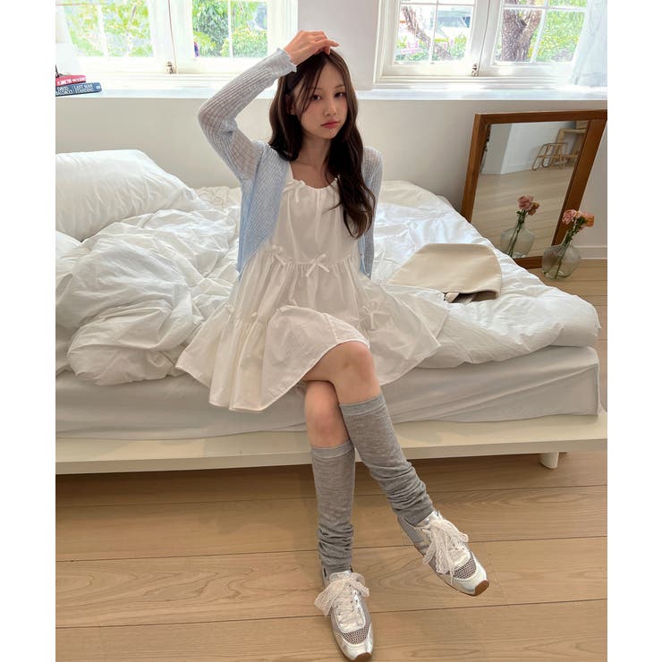 パールボタンフリルカーディガン | by muni:r | 詳細画像23 