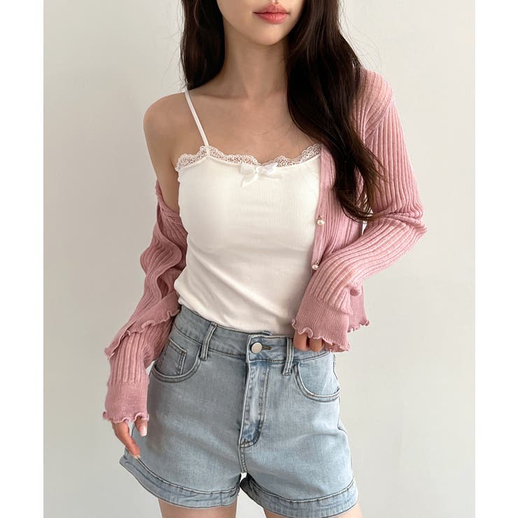 パールボタンフリルカーディガン | by muni:r | 詳細画像42 