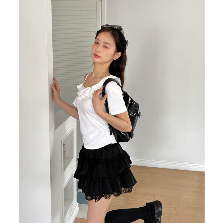 ドットチュールレースシャーリングカチューシャ | by muni:r | 詳細画像8 