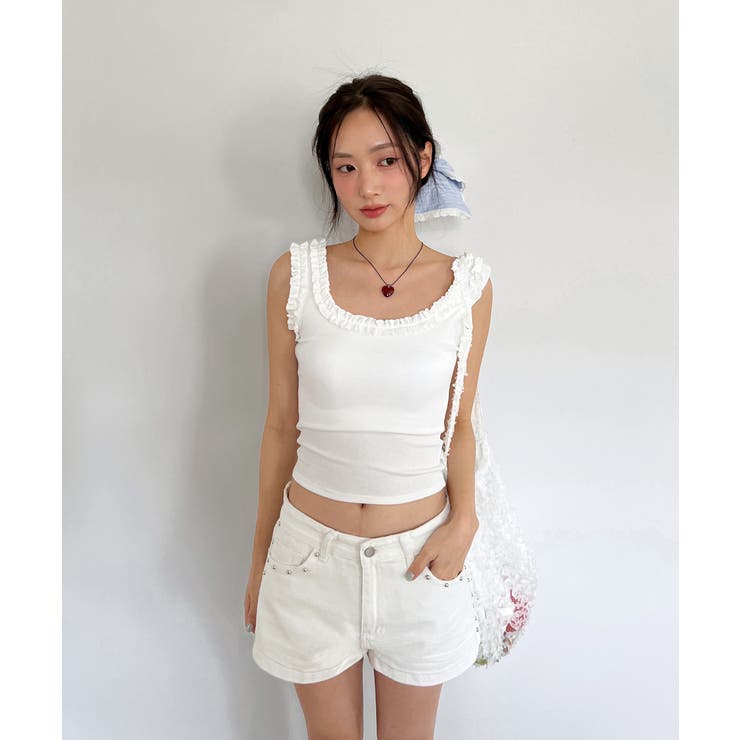 コットンレースシュシュ | by muni:r | 詳細画像1 