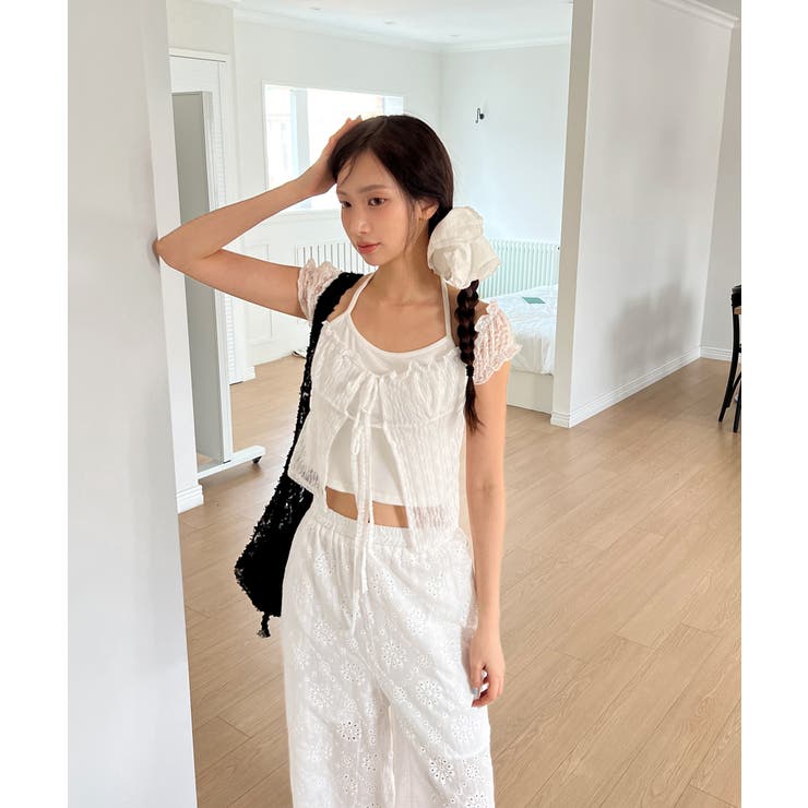 コットンレースシュシュ | by muni:r | 詳細画像10 