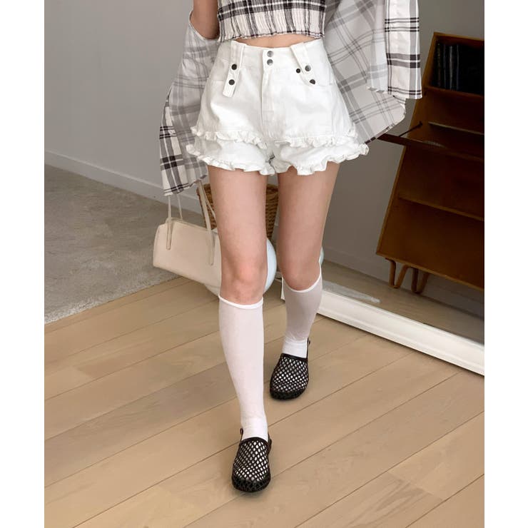 フリルカンカンショートパンツ/2025 SS COLLECTION[品番