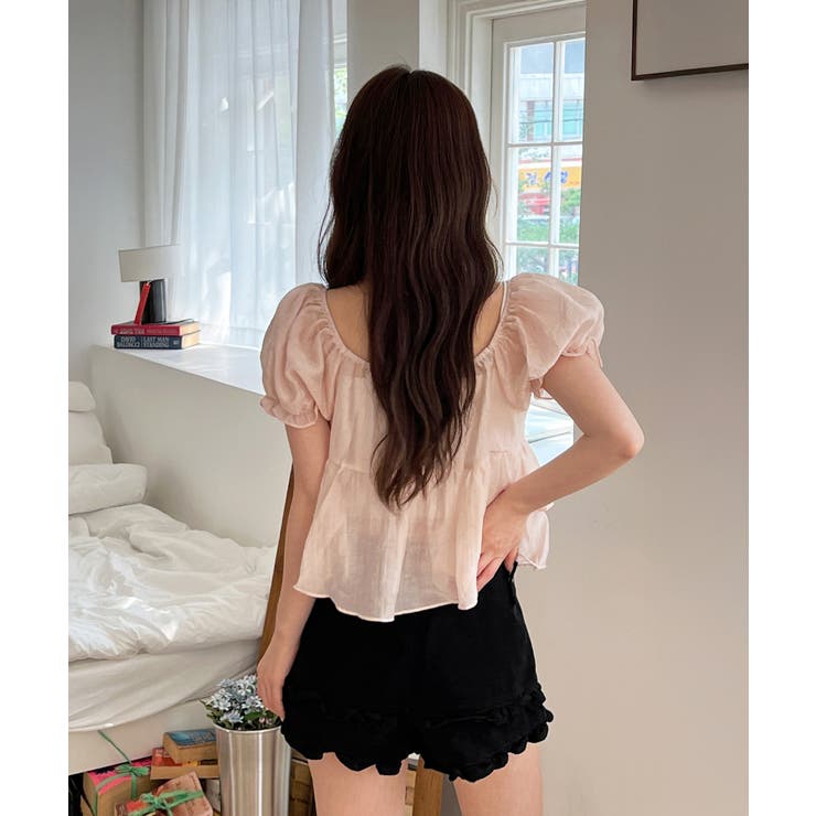 Nalaショートパンツ フリルカンカンショートパンツ/2025 SS COLLECTION[品番