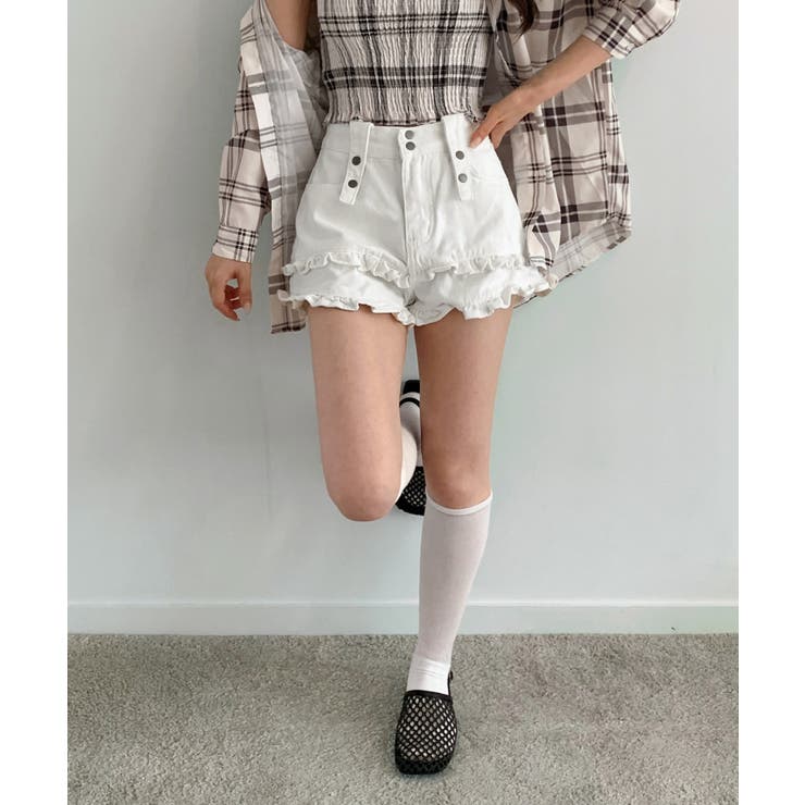 フリルカンカンショートパンツ/2025 SS COLLECTION[品番