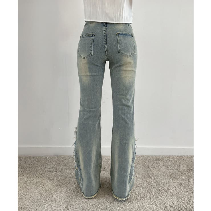 ヴィンテージブーツカットデニムパンツ/2025 AW COLLECTION | by muni:r | 詳細画像13 