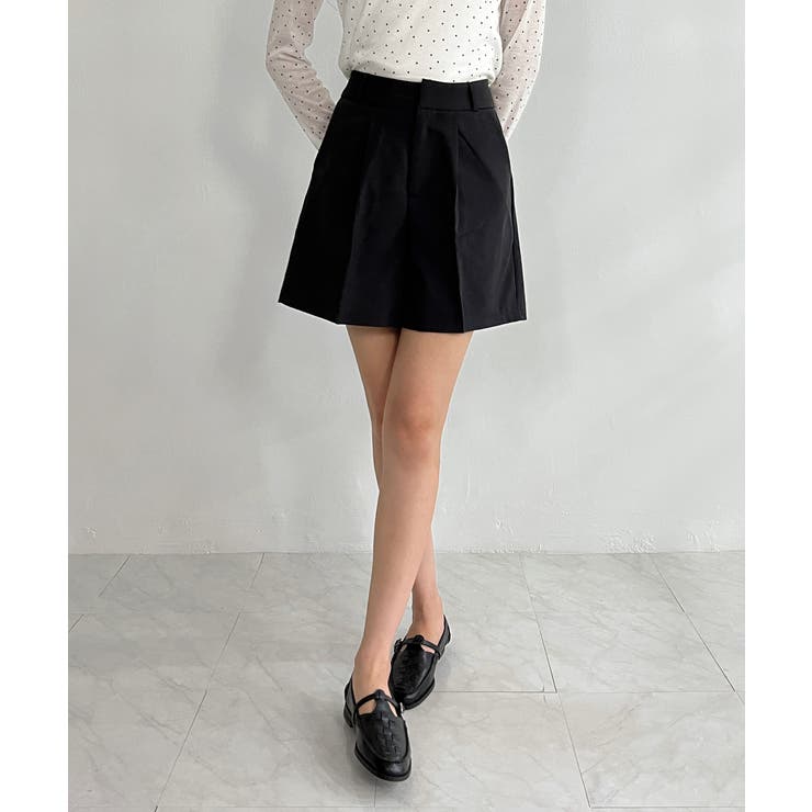 モダンテイラードハーフパンツ/2025 AW COLLECTION | by muni:r | 詳細画像1 