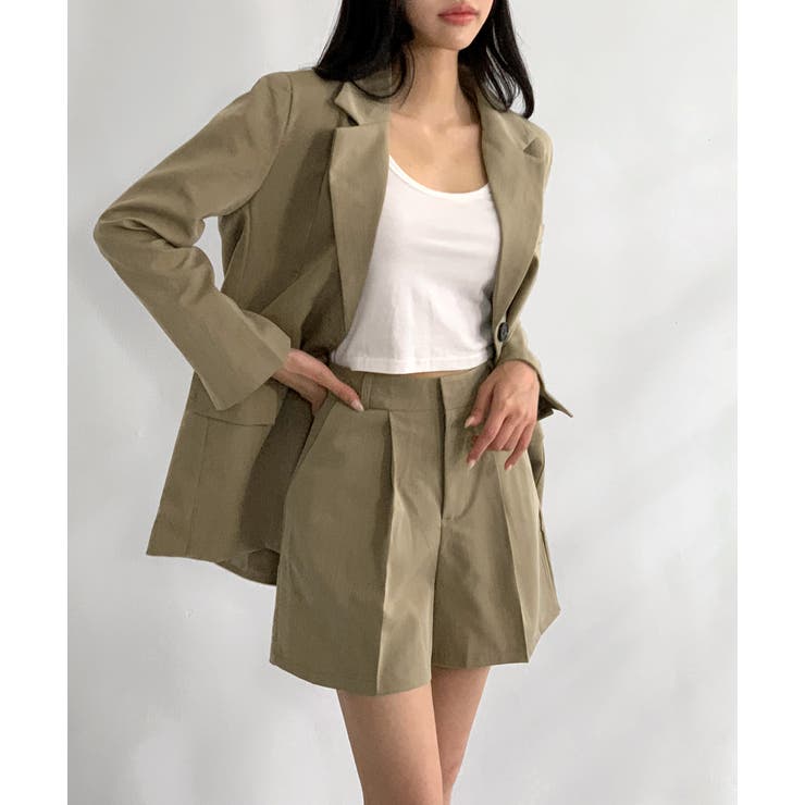 モダンテイラードハーフパンツ/2025 AW COLLECTION | by muni:r | 詳細画像10 