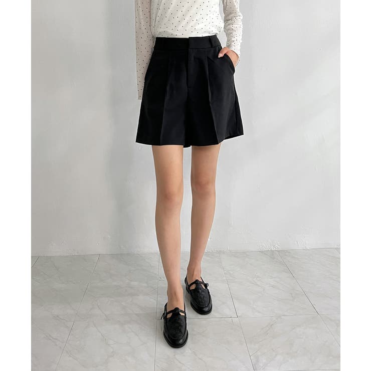 モダンテイラードハーフパンツ/2025 AW COLLECTION | by muni:r | 詳細画像3 