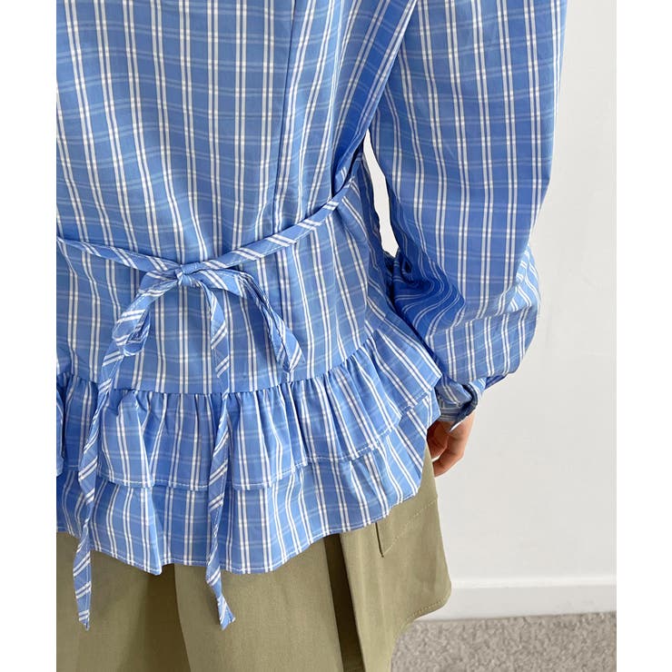 リルヘムコットンシャツブラウス/2025 AW COLLECTION | by muni:r | 詳細画像26 