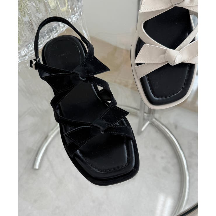 ツインリボンストラップサンダル | by muni:r | 詳細画像11 